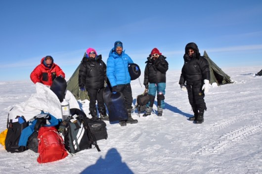 Our collective gear in a heap.