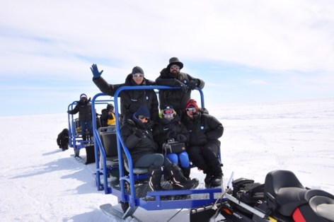Sledding from the Basler to the Emperor Penguins