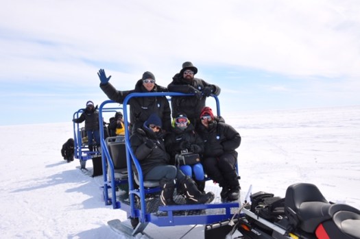 Sledding from the Basler to the Emperor Penguins