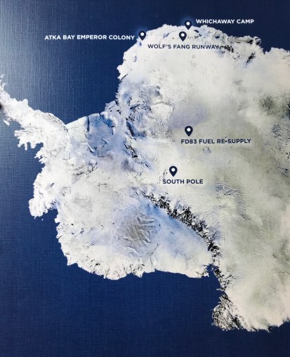 Map of Antarctica