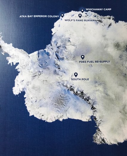 Map of Antarctica