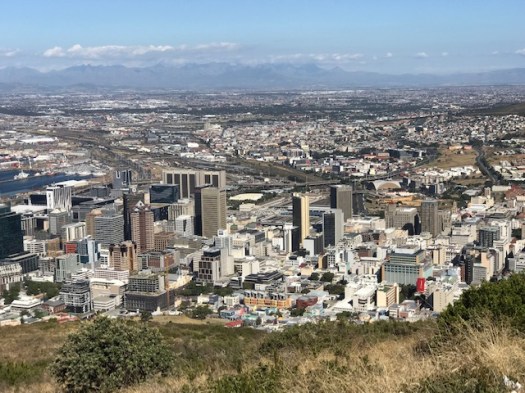 View of Cape Town from Signal Hill