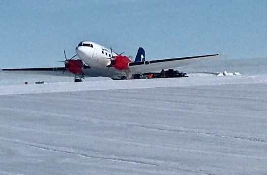 The Basler 67 is waiting for us