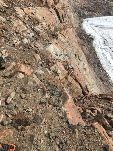 Not a good idea to look down.