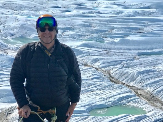 I capture Mark during a quiet moment.