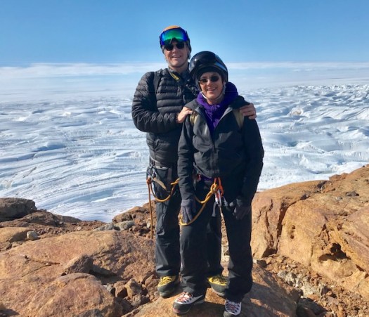 Near the top. The worst is over, but there was much more rock to negotiate before getting back to the car.