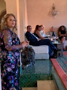 Susan Graham sings for the delighted audience.