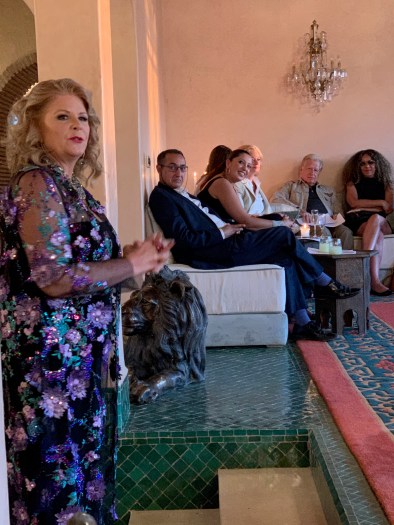 Susan Graham sings for the delighted audience.