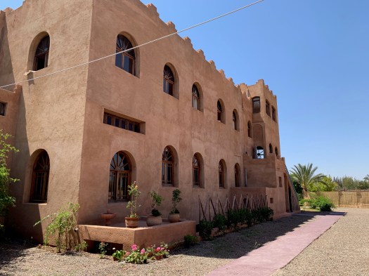 The back side of the Mayshad house.