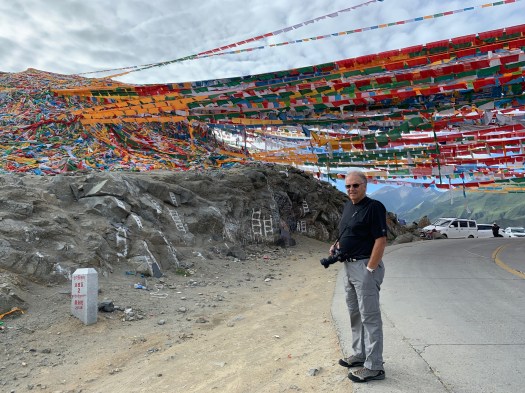 Big Nose Pass. Prayer Flags everywhere.