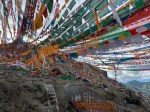 Thousands of prayer&nbsp;flags.