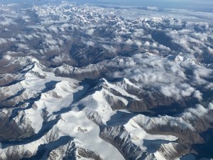 Tian Shan Mountains in western China
