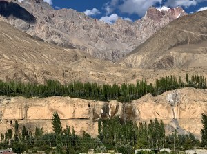 Waterfall behind our hotel. It comes from the ditch created by 60 Most men