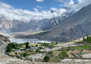 Scene along road to Borit Lake