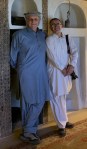 Mark and Shifa in their Shalwar Kamiz&nbsp;outfits.