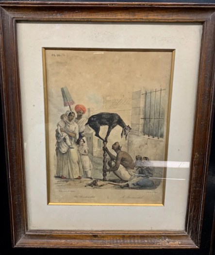 A Bunderwallah, an 1832 pen and ink.