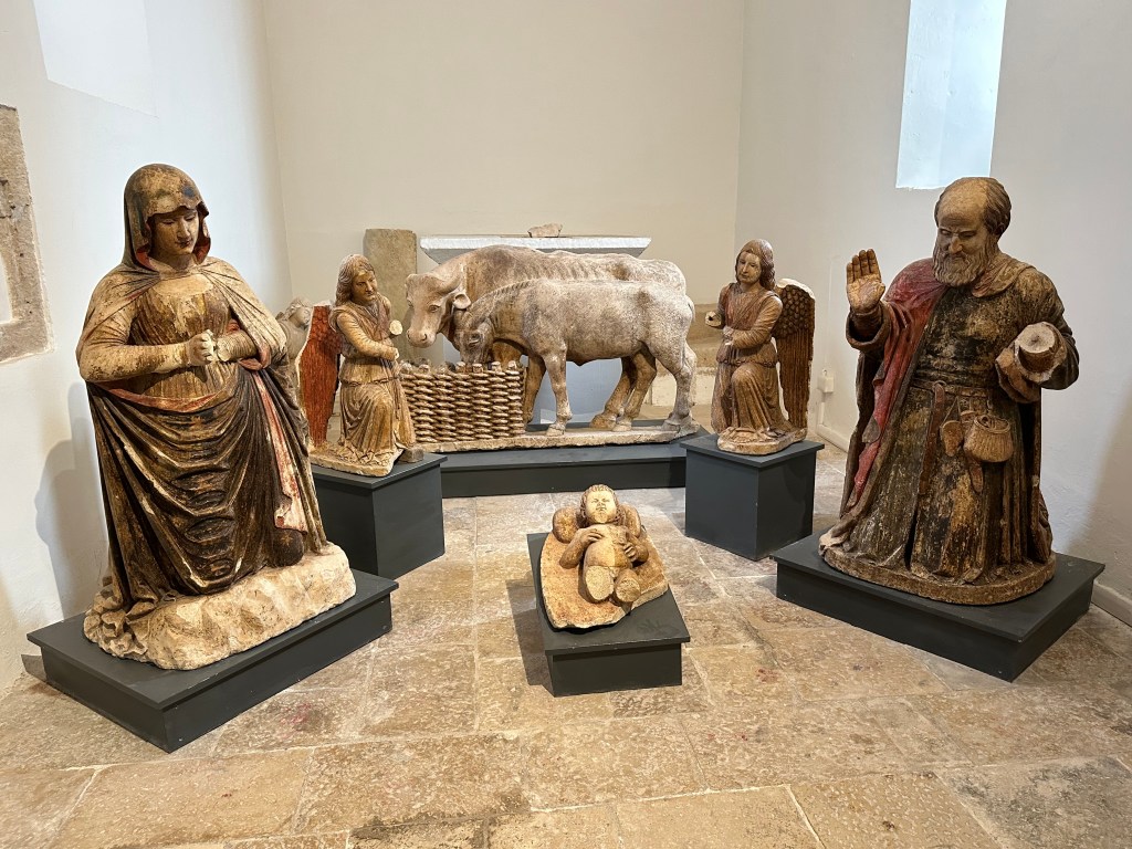Nativity scene sculpted by Stefano di Putignano